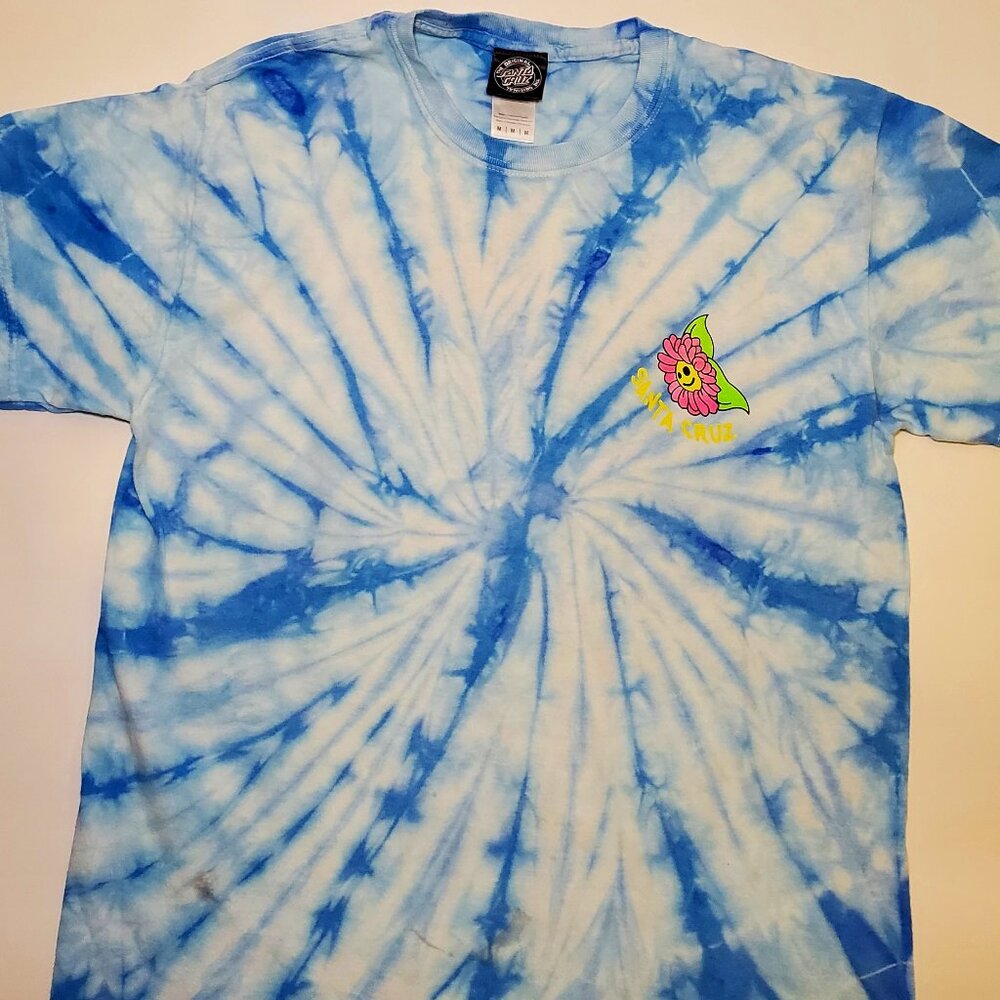 Santa Cruz  Skateboard Tye Dye Tee